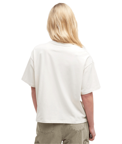 Carla Logo T-Shirt - Cream
