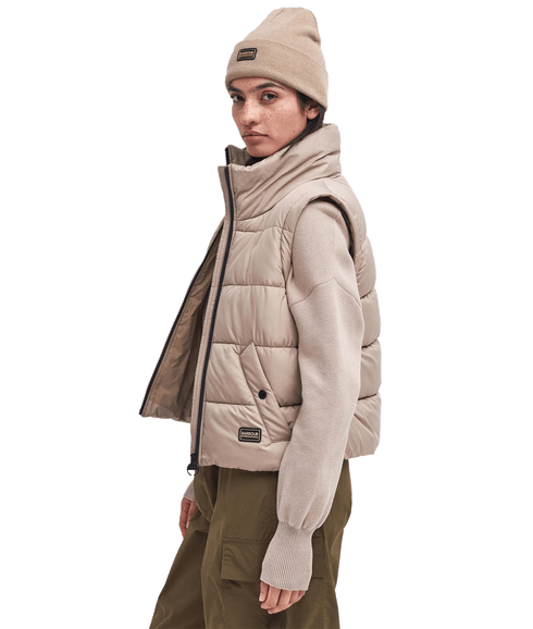 Webber Convertible Puffer Jacket - Beige