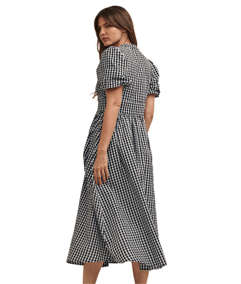 Starlight Midi Dress - Black