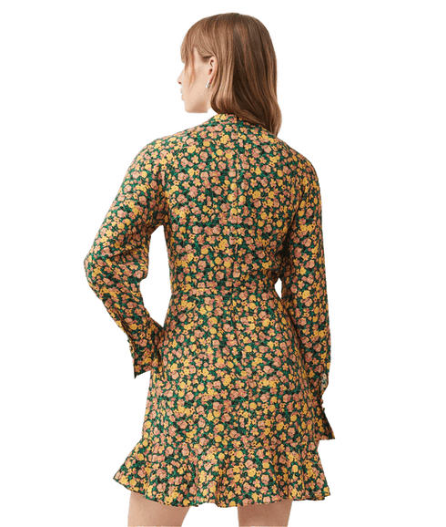 Aleezia Flavia Textured Mini Dress - Multi