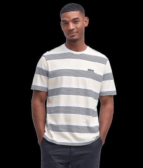 Putney Striped T-Shirt - White