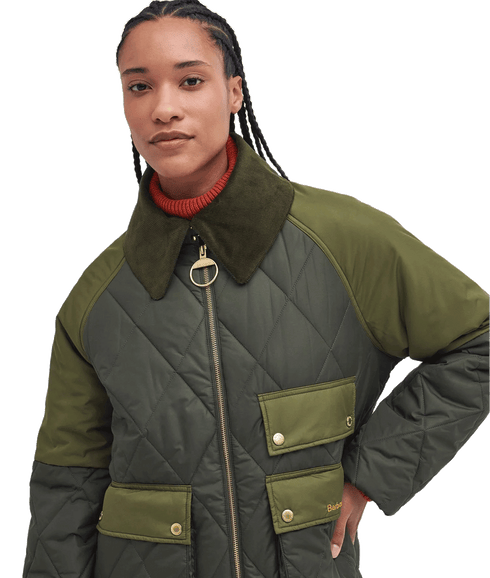 Milby Quilted Jacket - Green