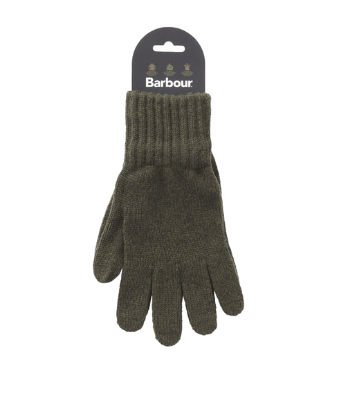 Lambswool Gloves - Green