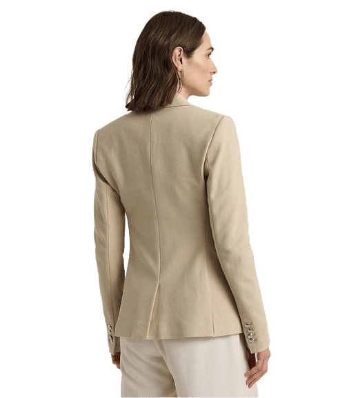 Bullion Jacquard Blazer - Beige
