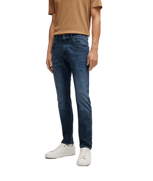 Slim-fit Jeans Comfort-stretch Denim - Blue