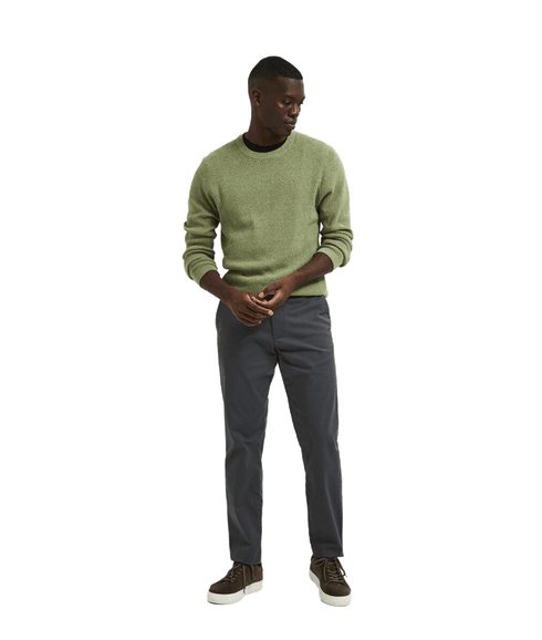Mens Selected Homme Trousers - Grey