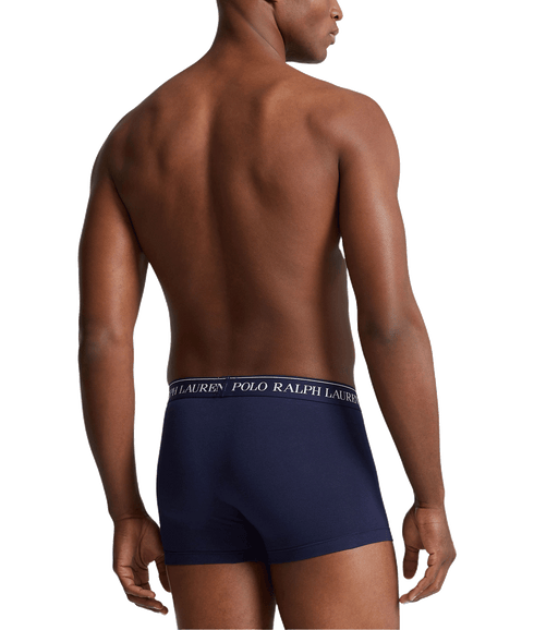 Stretch Cotton Trunk 3-pack - Blue