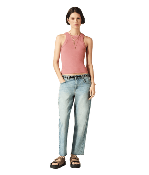 Cynda Sleeveless Top - Pink