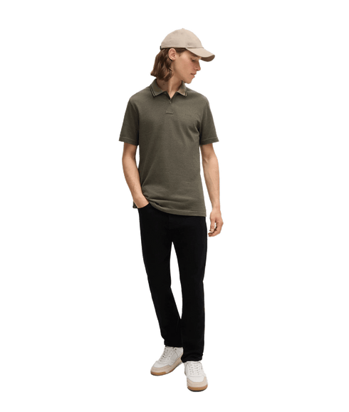 Delaware Slim-fit Jeans in Stay-black Comfort-stretch Denim - Black