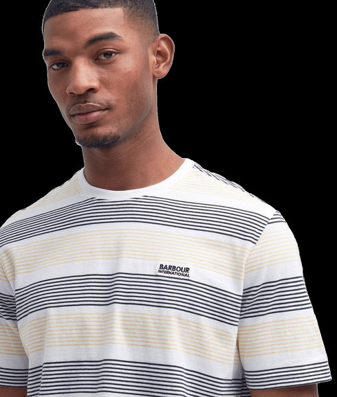 Putney Striped T-Shirt - White