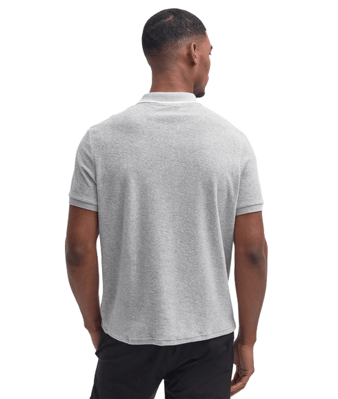 Wilton Terry Short-Sleeved Polo Shirt - Grey