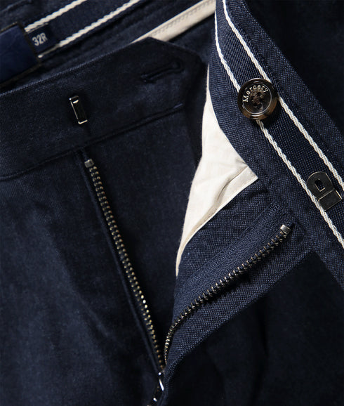Dowmoosan Slim Detail Chino - Navy