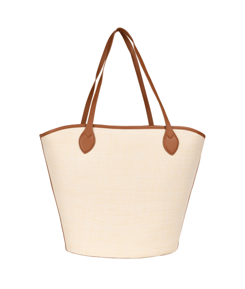 Covent Beach Tote With Crossbody Bag - Cream