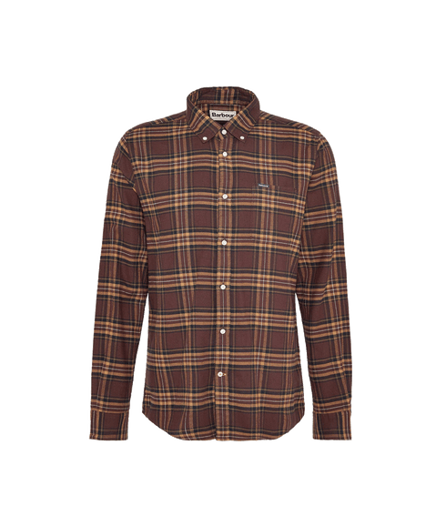 Drumhill Tailored Long Sleeved Shirt - Brown