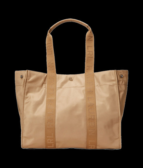 Nylon Extra-large Stevie Tote Bag - Beige