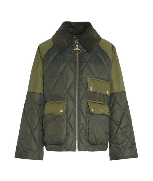 Milby Quilted Jacket - Green