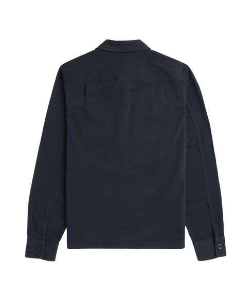 Twill Overshirt - Navy
