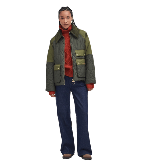 Milby Quilted Jacket - Green