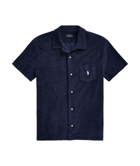 Terry Camp Shirt - Navy