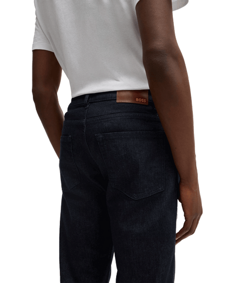 Maine Regular-fit Jeans in Deep Indigo Comfort-stretch Denim - Navy