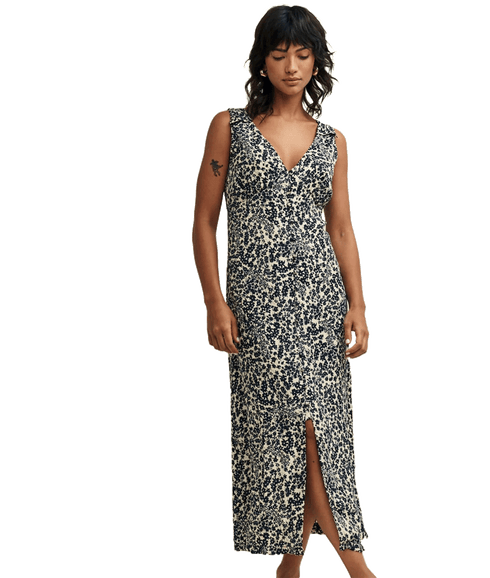 Ditsy Floral Clio Midi Dress - Multi