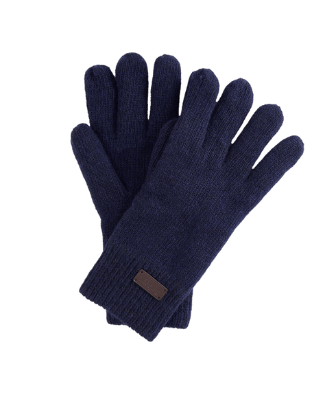 Carlton Knitted Gloves - Navy