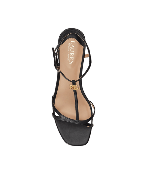 Fallon Nappa Leather Sandal - Black