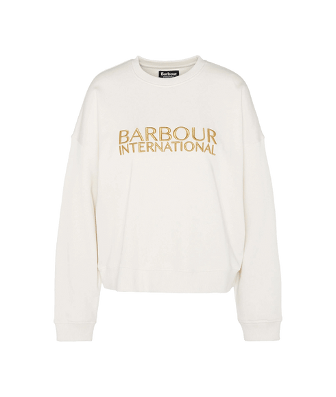 Carla Logo Sweatshirt - Cream