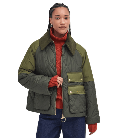 Milby Quilted Jacket - Green