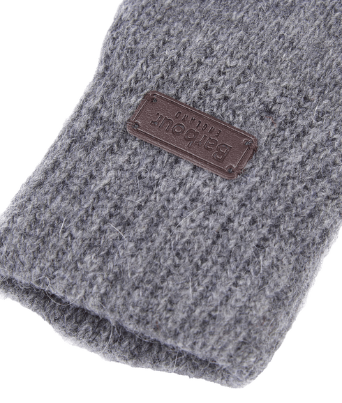 Carlton Knitted Gloves - Grey