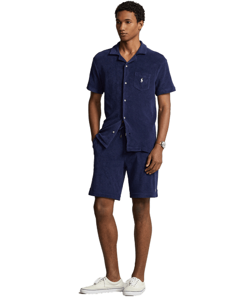 Terry Camp Shirt - Navy