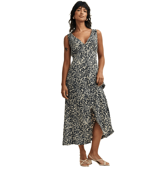 Ditsy Floral Clio Midi Dress - Multi
