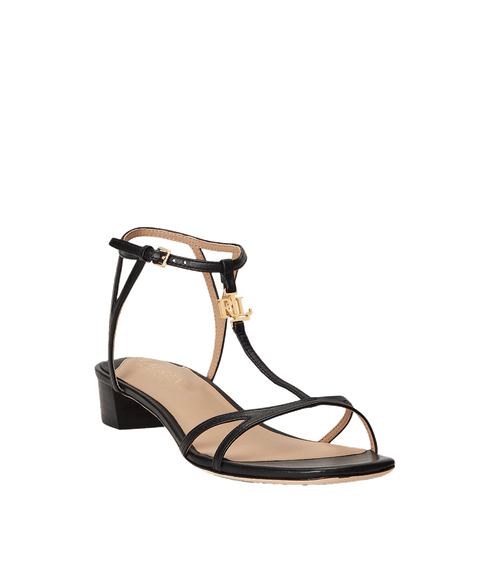 Fallon Nappa Leather Sandal - Black