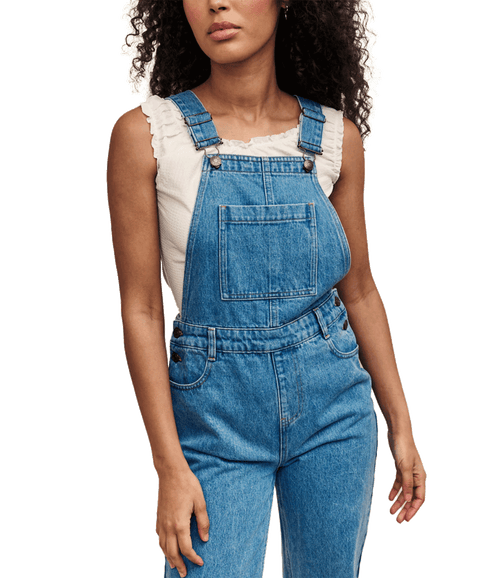 Denim Dungarees - Blue