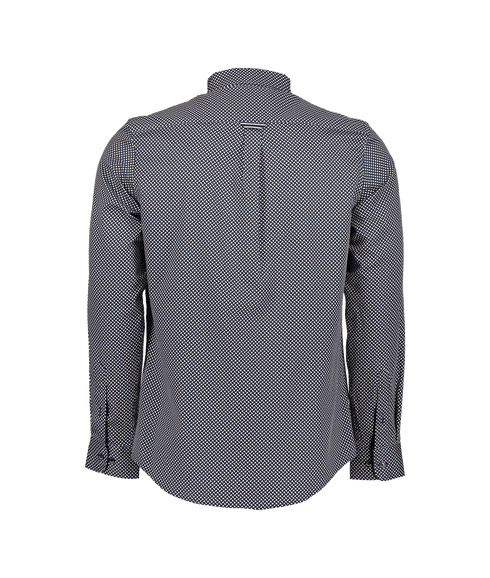 Erlac Archive Geo Print Shirt - Navy