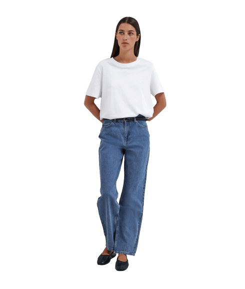 Straight Fit Jeans - Blue