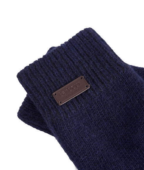 Carlton Knitted Gloves - Navy