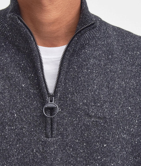 Essential Tisbury Half Zip Sweatshirt - Black
