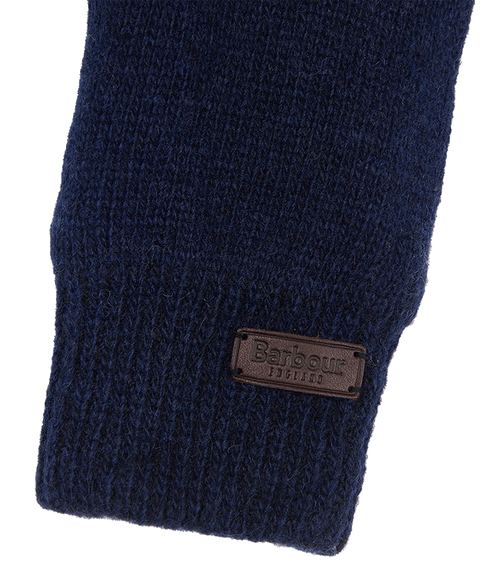 Carlton Knitted Gloves - Navy