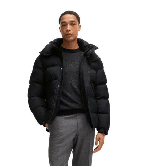 H-Corbinian Puffer Jacket - Black