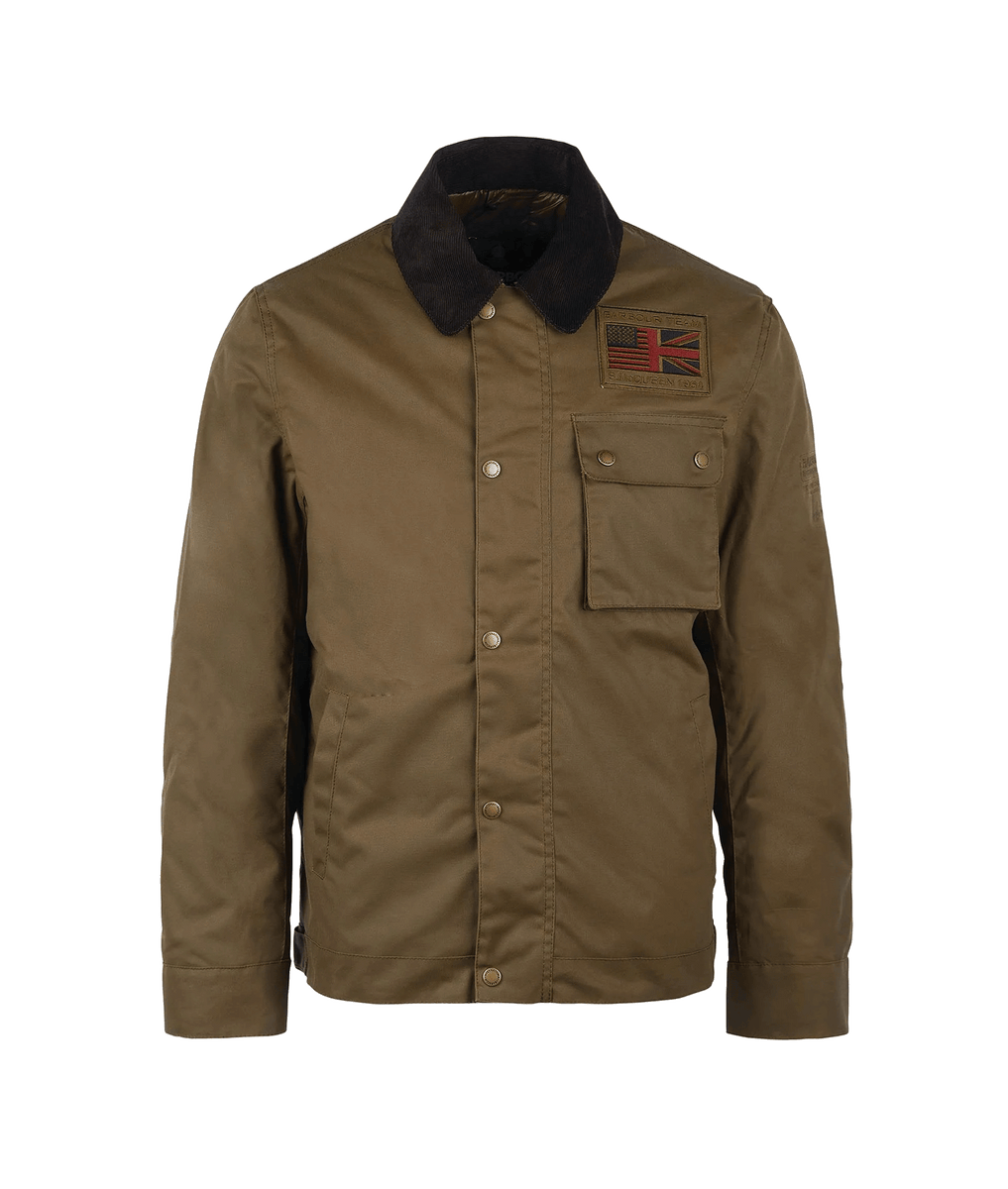 Steve McQueen Workers Wax Jacket Brown Robert Goddard