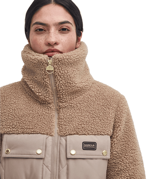 Jemison Quilted Jacket - Beige
