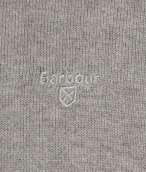 Cotton Half Zip - Grey