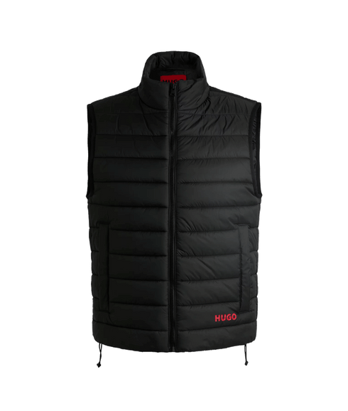 Brentino Slim Fit Gilet - Black