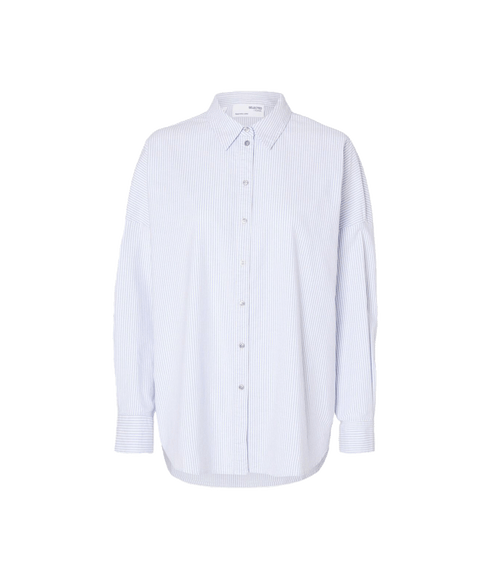 Oversized Cotton Shirt - Multi