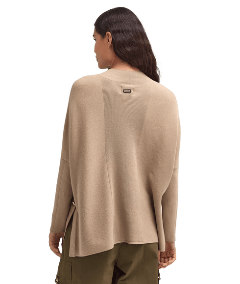 Sunita High-Neck Jumper - Beige
