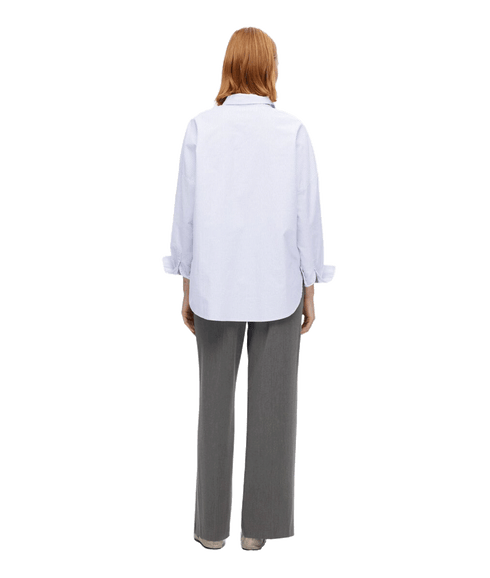 Oversized Cotton Shirt - Multi