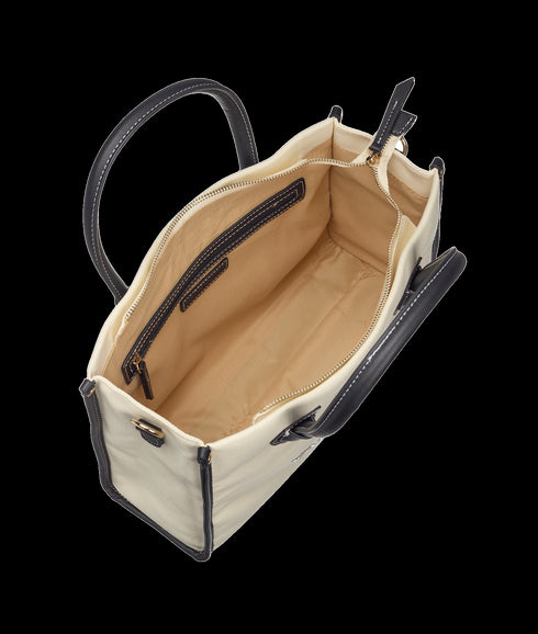 Leith Canvas Tote - Cream