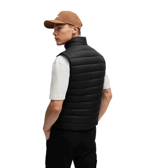 Brentino Slim Fit Gilet - Black