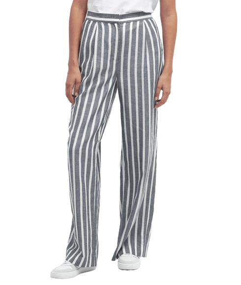 Annalise Lyocell Linen Blend Trousers - Multi